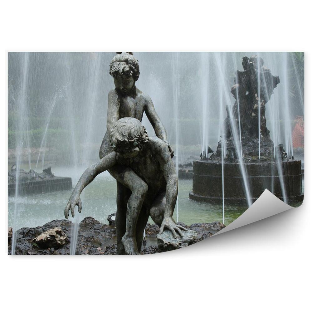 Papier peint Fontaine de Palerme Sicile