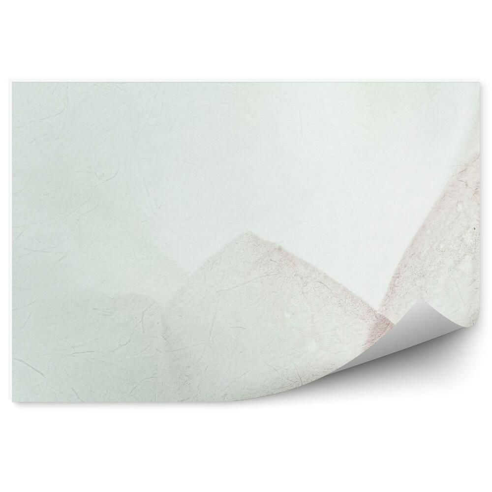 Papier peint Fleur de lotus floue fond blanc
