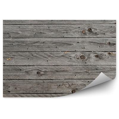 Papier peint Planches grises