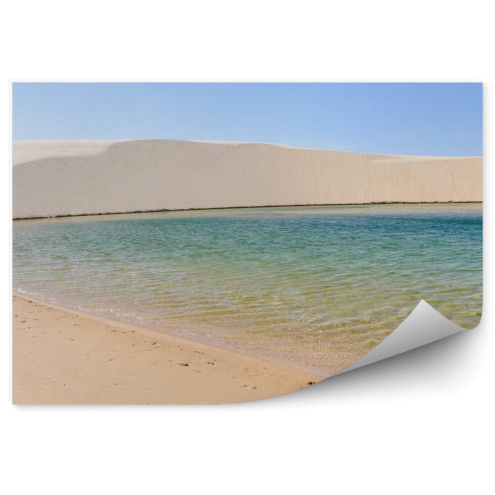 Papier peint Dunes Sable Rivage Eau