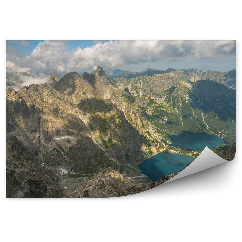 Papier peint Prze喚Cz Pod Chłopkiem Tatry Hautes Montagnes Kozalnica Ciel Nuages
