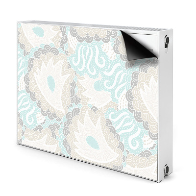 Décoration radiateur Fleurs pastel