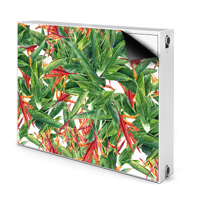 Décoration radiateur Fleurs exotiques