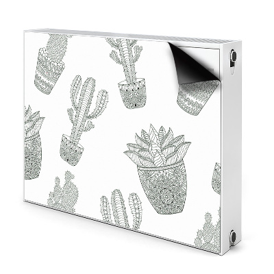 Cache radiateur déco Cactus mexicain