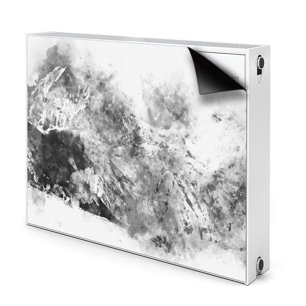 Décoration radiateur Montagne paysage