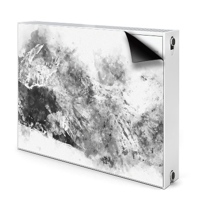 Décoration radiateur Montagne paysage