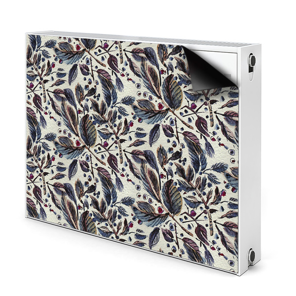 Décoration radiateur Feuilles vintage