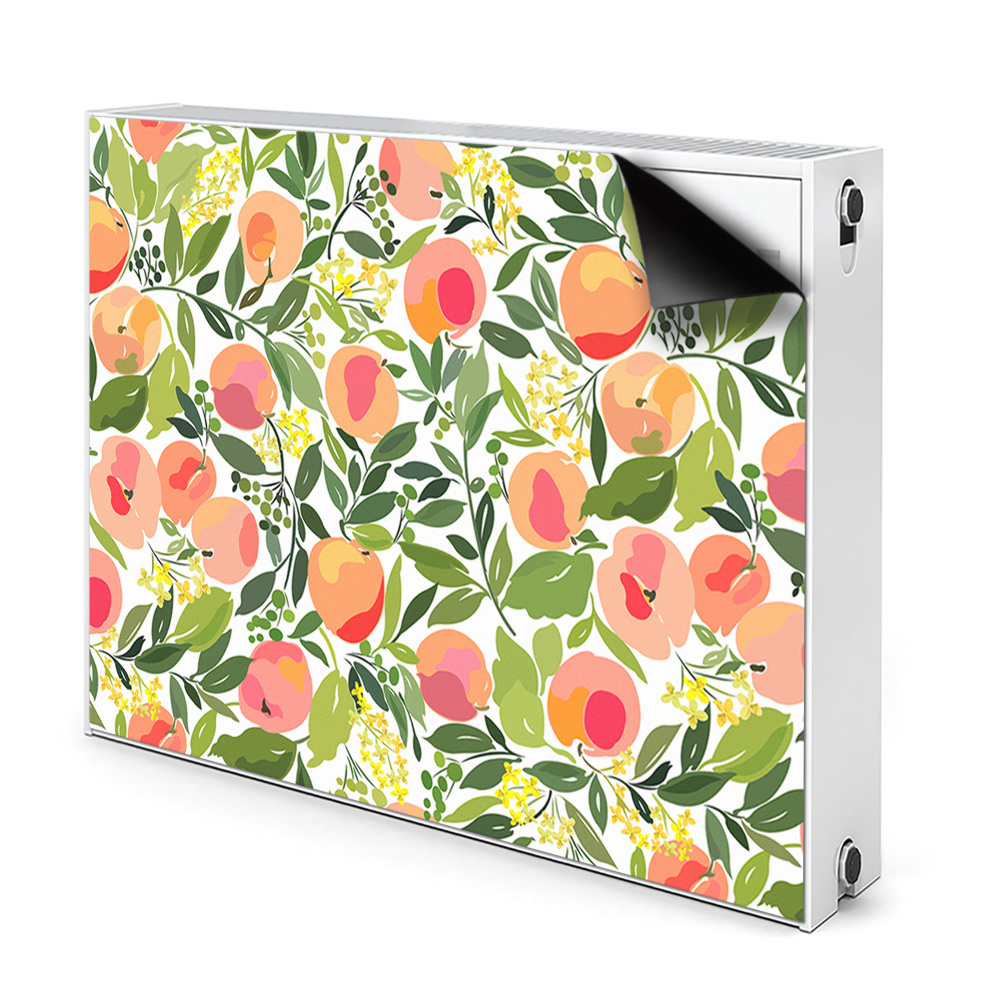 Décoration radiateur Pêches