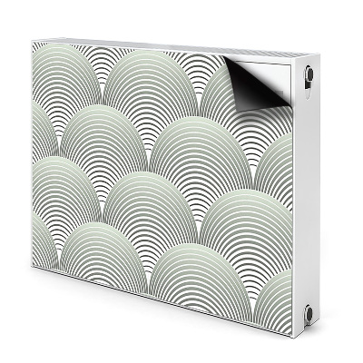Décoration radiateur Motif en demi-cercle