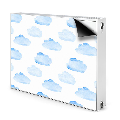 Décoration radiateur Nuages