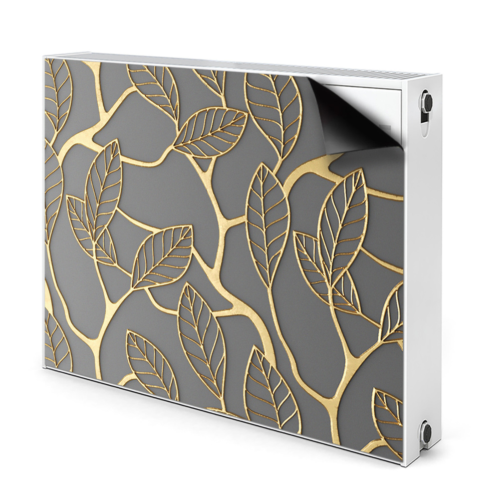 Cache radiateur déco Motif feuillu