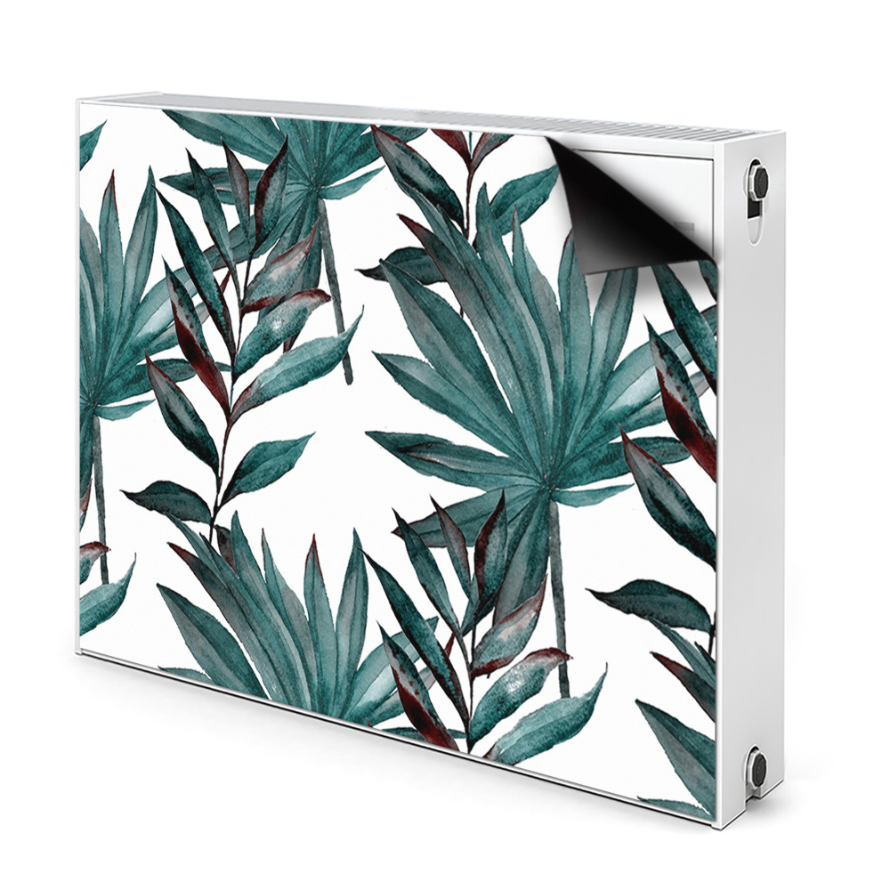 Déco cache radiateur Illustration tropicale