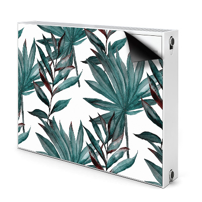 Déco cache radiateur Illustration tropicale