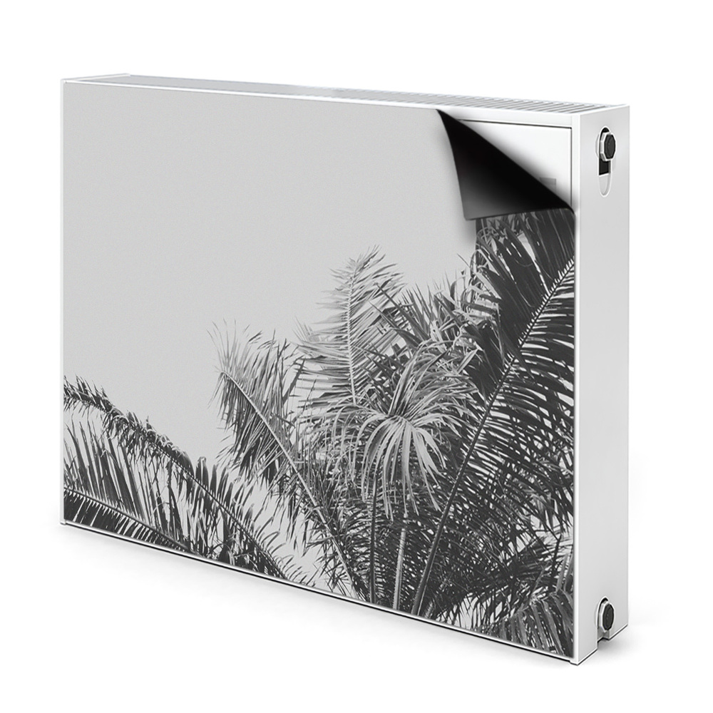 Décoration radiateur Palmiers sur fond de ciel