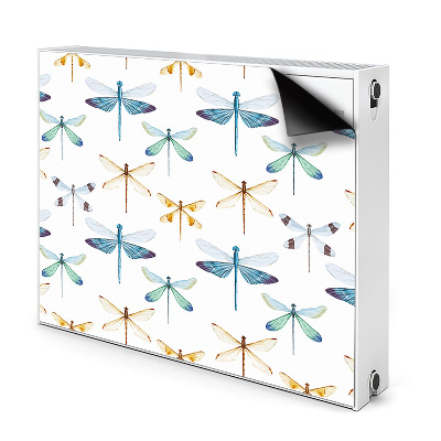 Cache radiateur aimanté Libellules