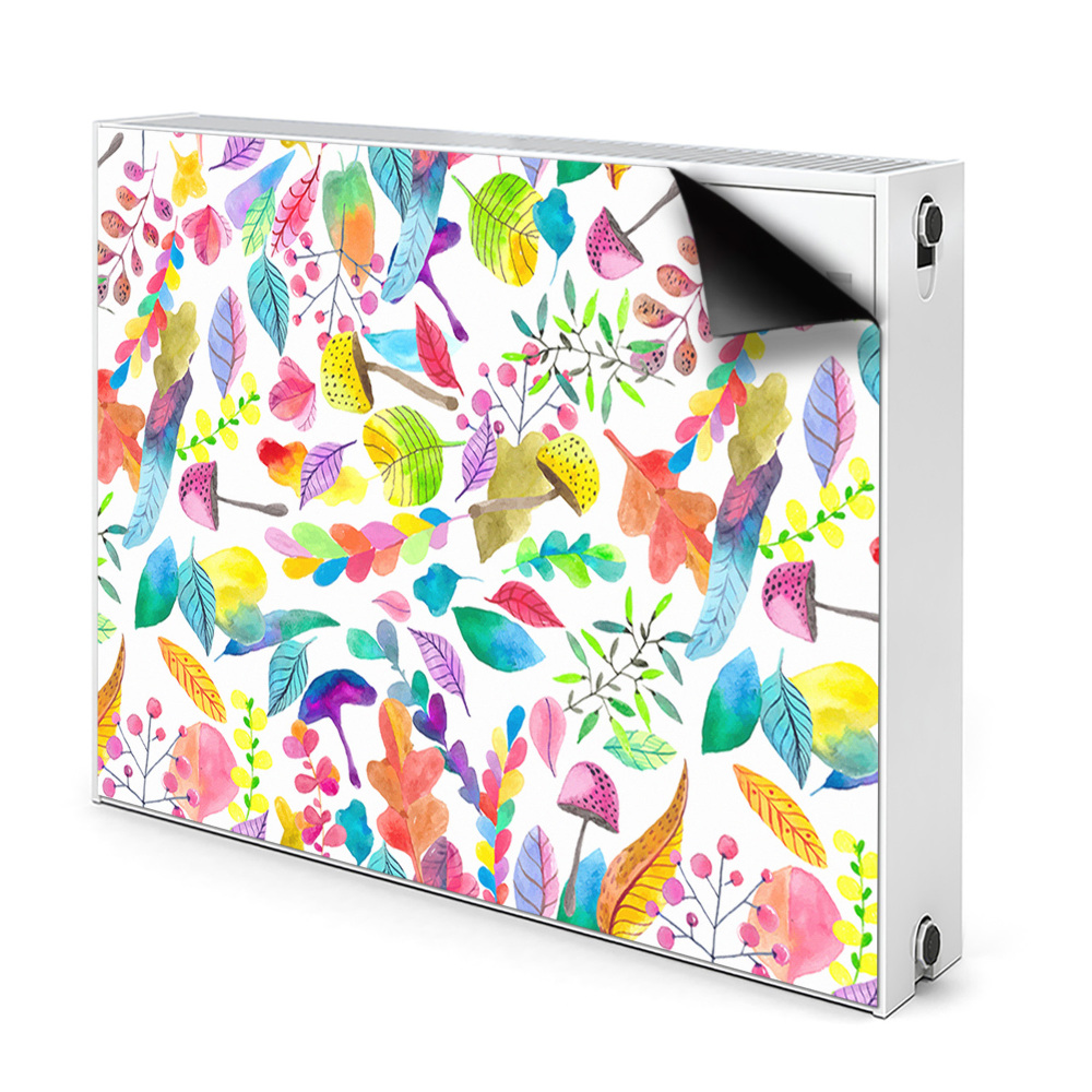 Cache radiateur déco Champignons