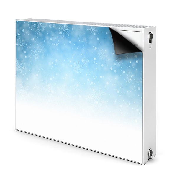 Décoration radiateur Flocon de neige