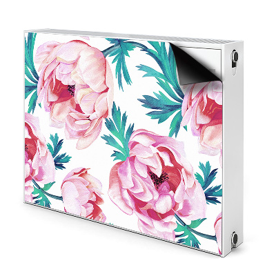 Cache radiateur aimanté Fleur de coquelicot