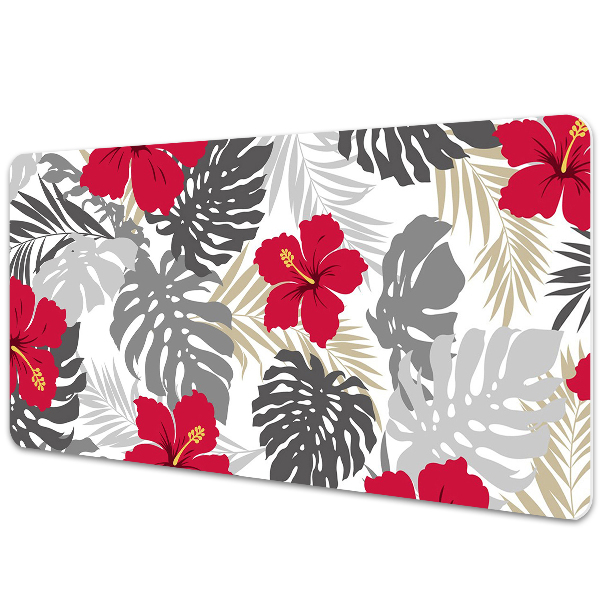 Tapis de bureau Hibiscus exotique