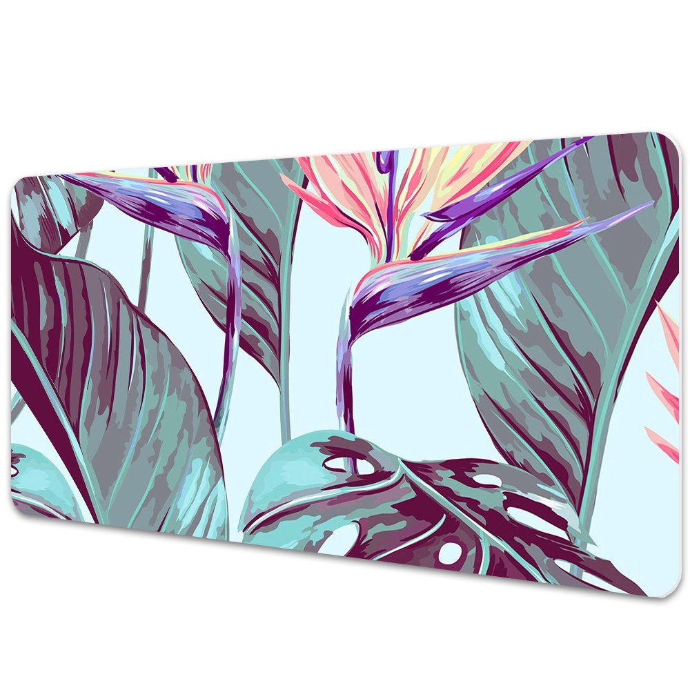 Sous main de bureau Feuilles de paradis