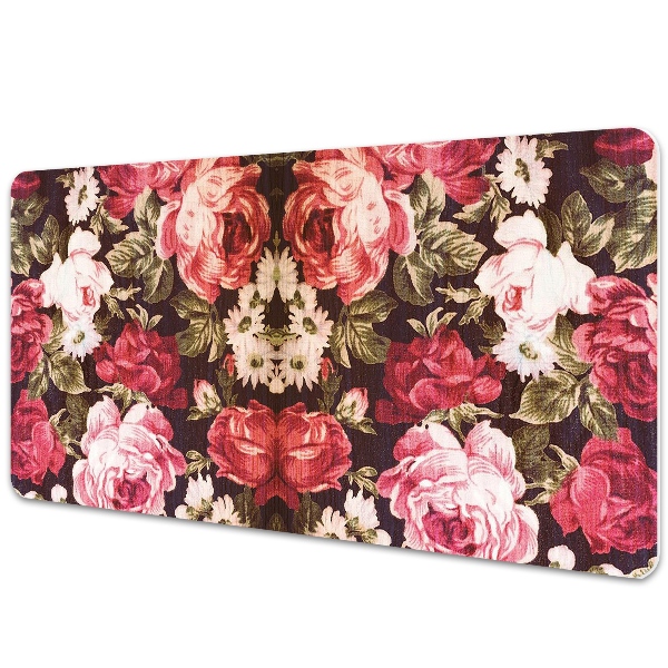 Sous main de bureau Roses classiques