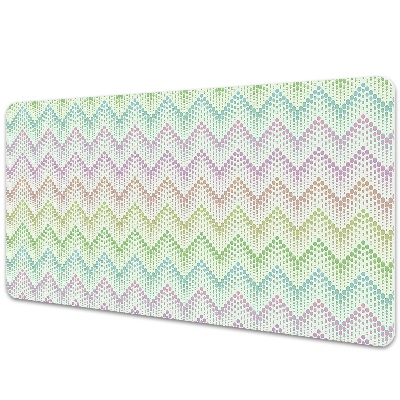 Protège bureau Points géométriques à chevrons