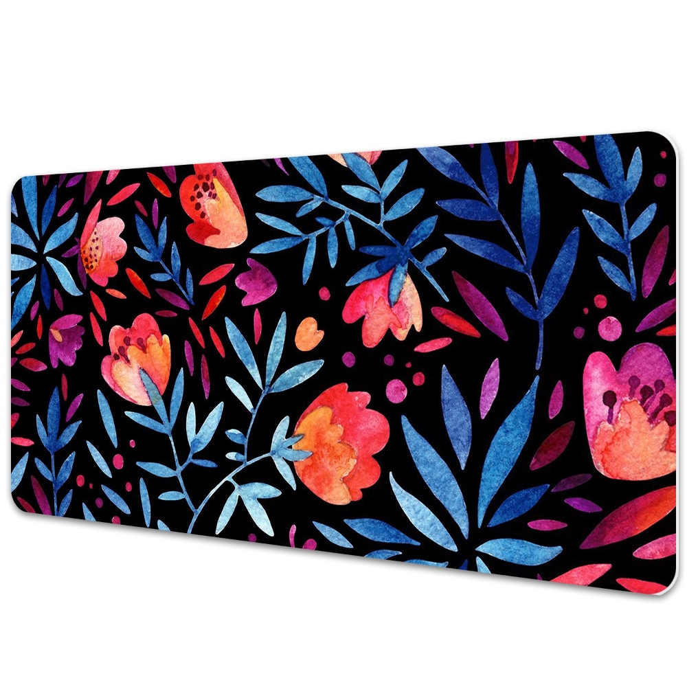Sous-main bureau Motif floral
