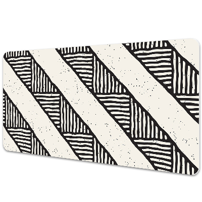 Sous-main bureau Motif géométrique ethnique