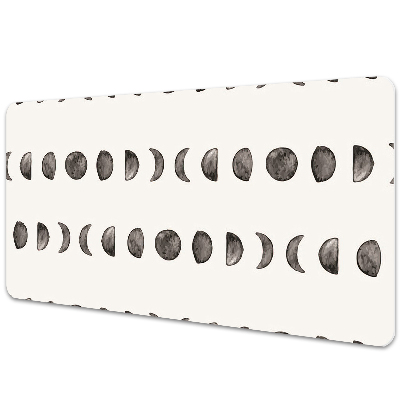 Tapis de bureau Lunes peintes