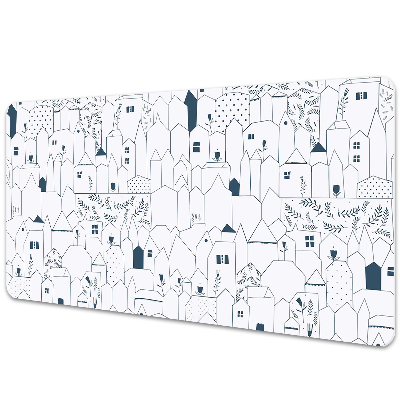 Sous-main bureau Maisons d'architecture