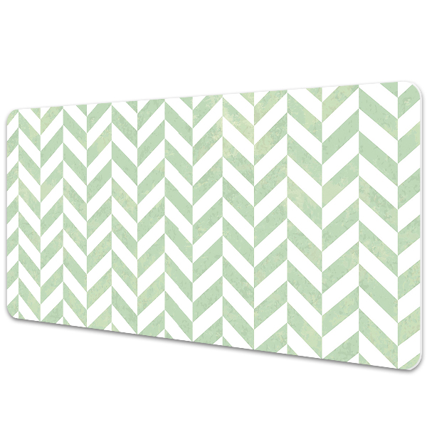 Tapis de bureau Motif géométrique à chevrons