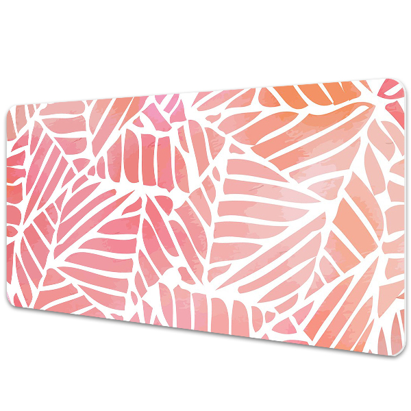 Protège bureau Ananas vert tropical