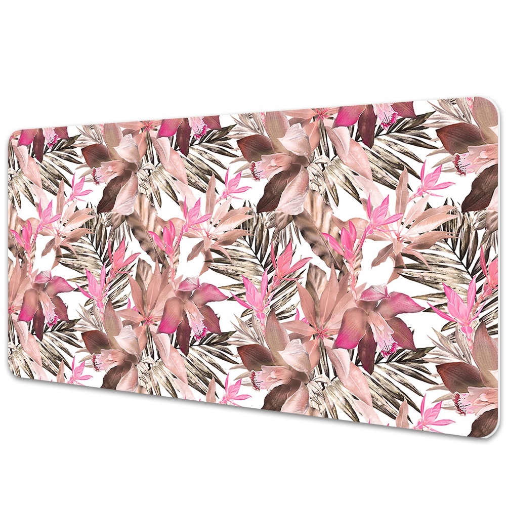 Sous-main bureau Belle fleur des tropiques