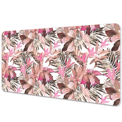 Sous-main bureau Belle fleur des tropiques