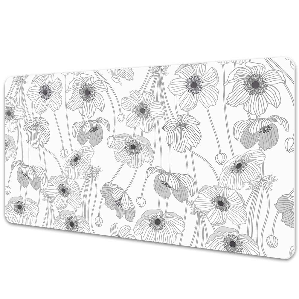 Protège bureau Coquelicots