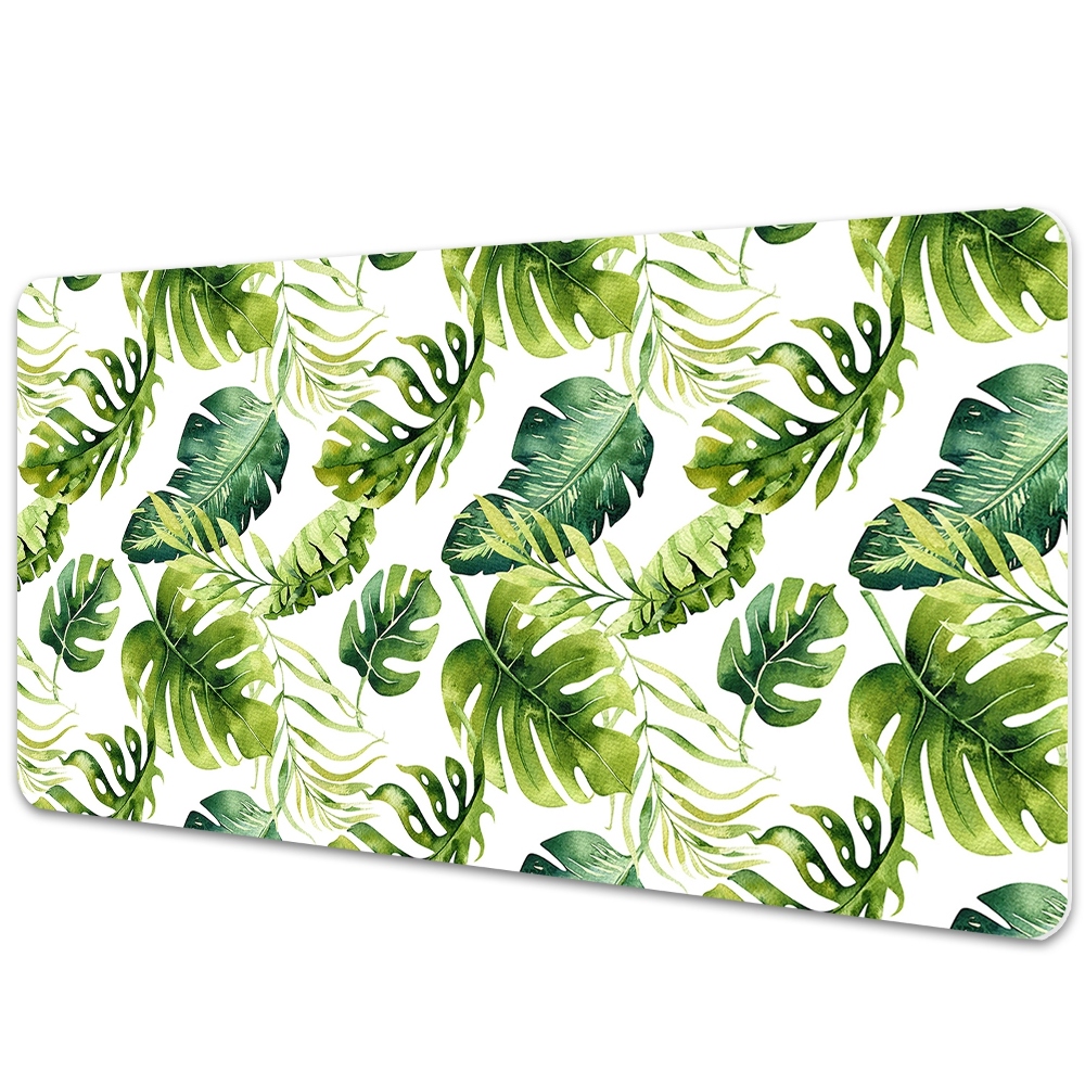 Sous-main bureau Feuilles de paradis