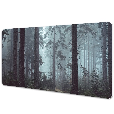 Tapis de bureau Forêt dans la brume