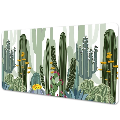 Tapis de bureau Grands cactus