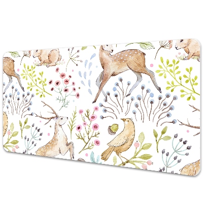 Tapis de bureau Animaux de la forêt
