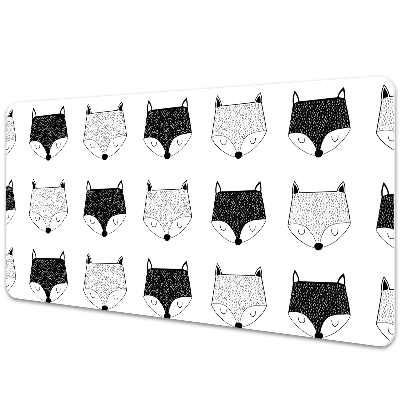 Protège bureau Motif de petits renards