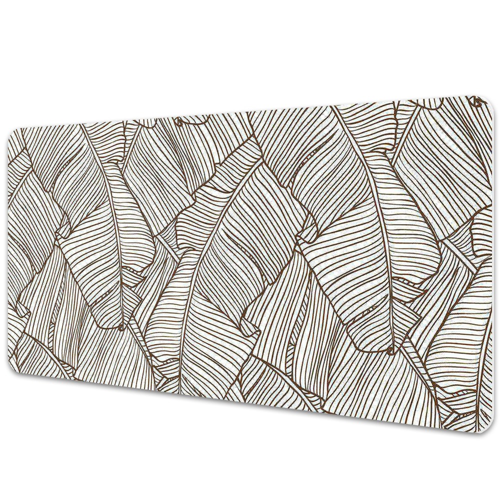 Protège bureau Squelette de feuille