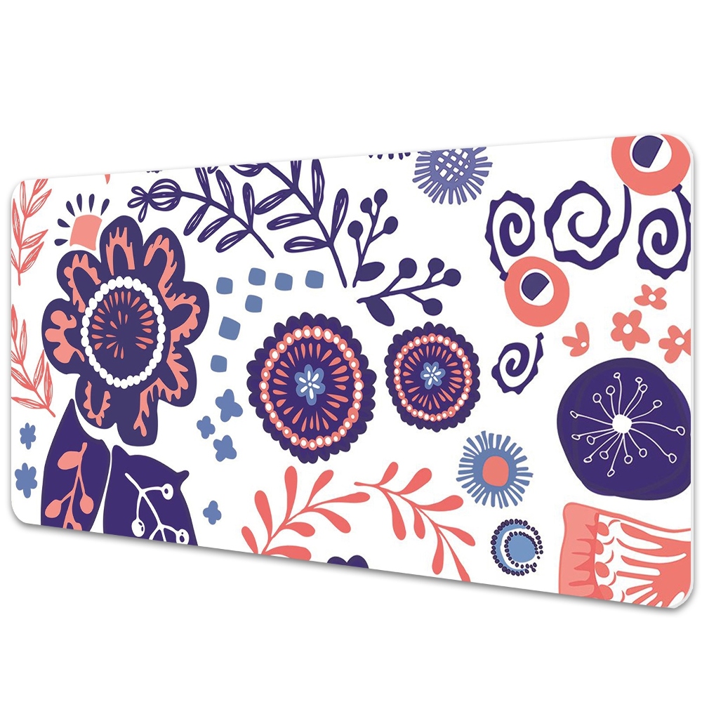 Tapis de bureau Fleurs folkloriques