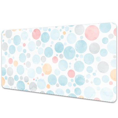 Sous main de bureau Papier peint à pois