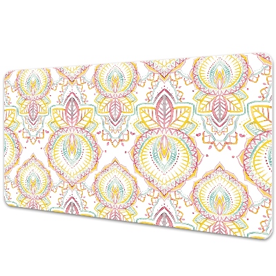 Sous-main bureau Motif géométrique indien