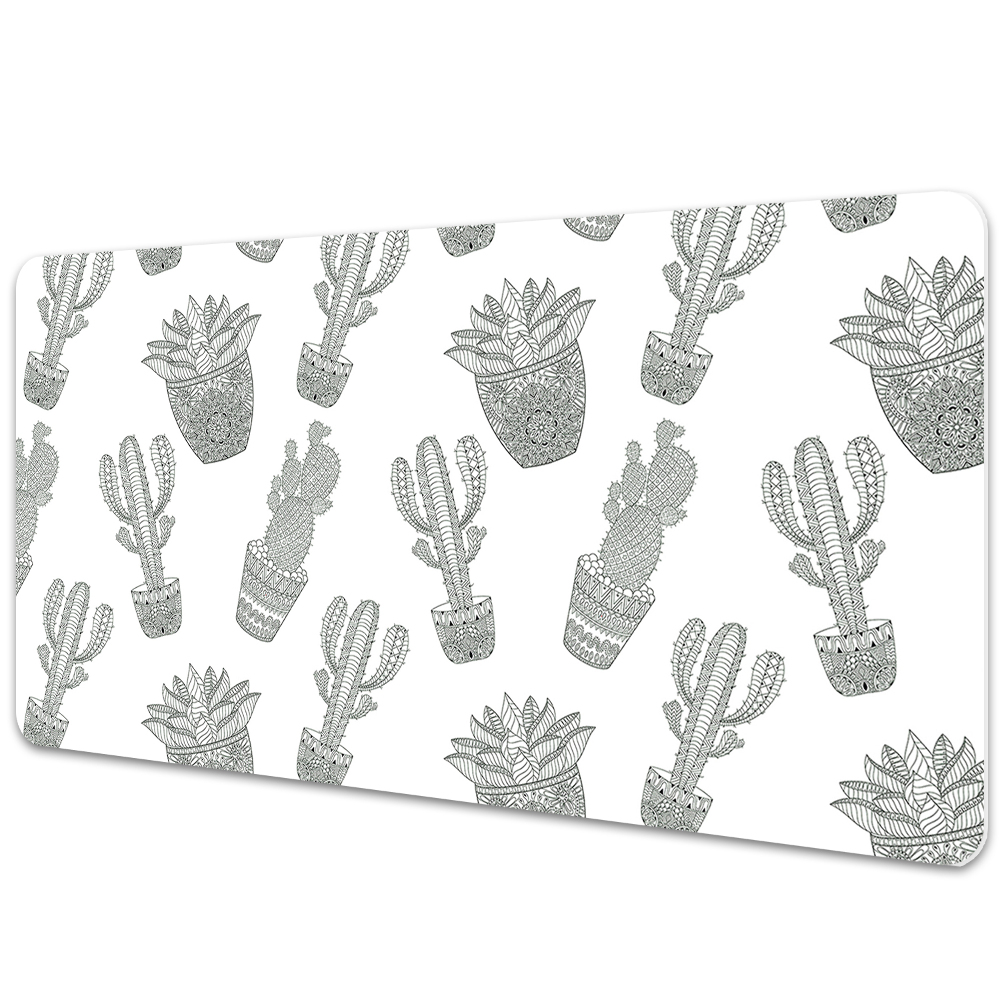 Sous main de bureau Cactus mexicains