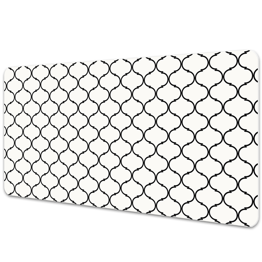 Sous-main bureau Motif géométrique marocain