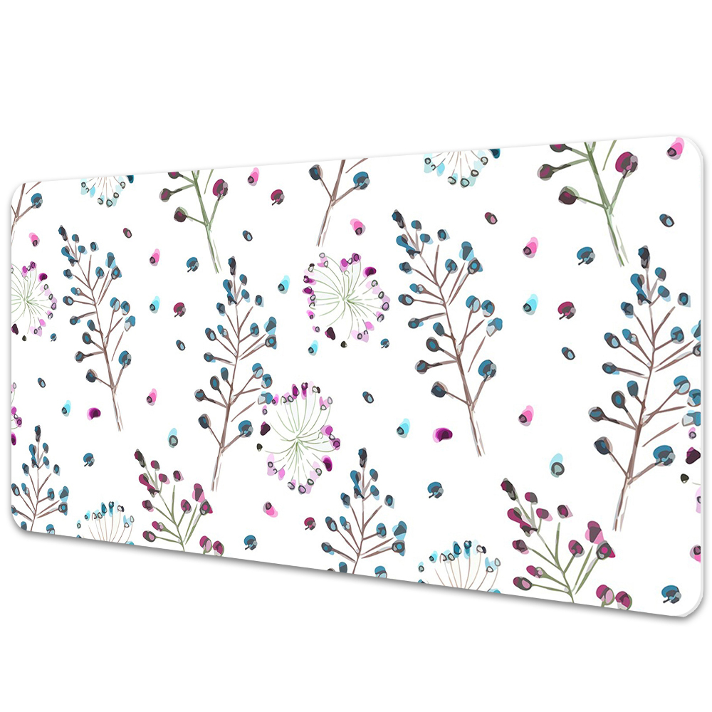 Tapis de bureau Fleurs colorées