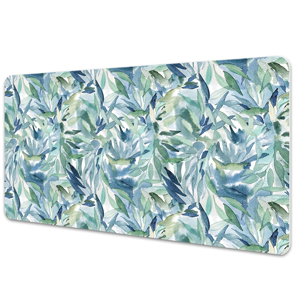 Sous main de bureau Feuilles peintes