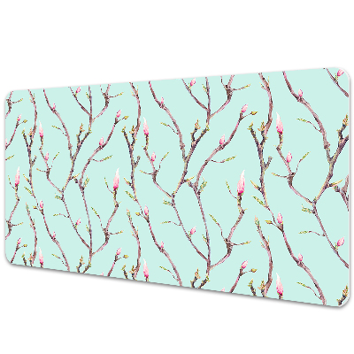Tapis de bureau Branches avec bourgeons