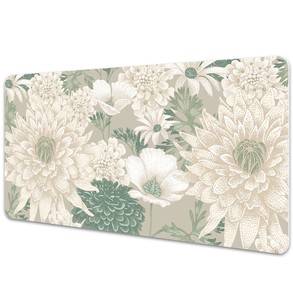 Protège bureau Marguerites fleuries